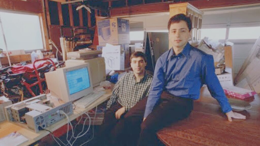 This image has an empty alt attribute; its file name is Sergey-Brin-and-Larry-Page-1024x576.jpg